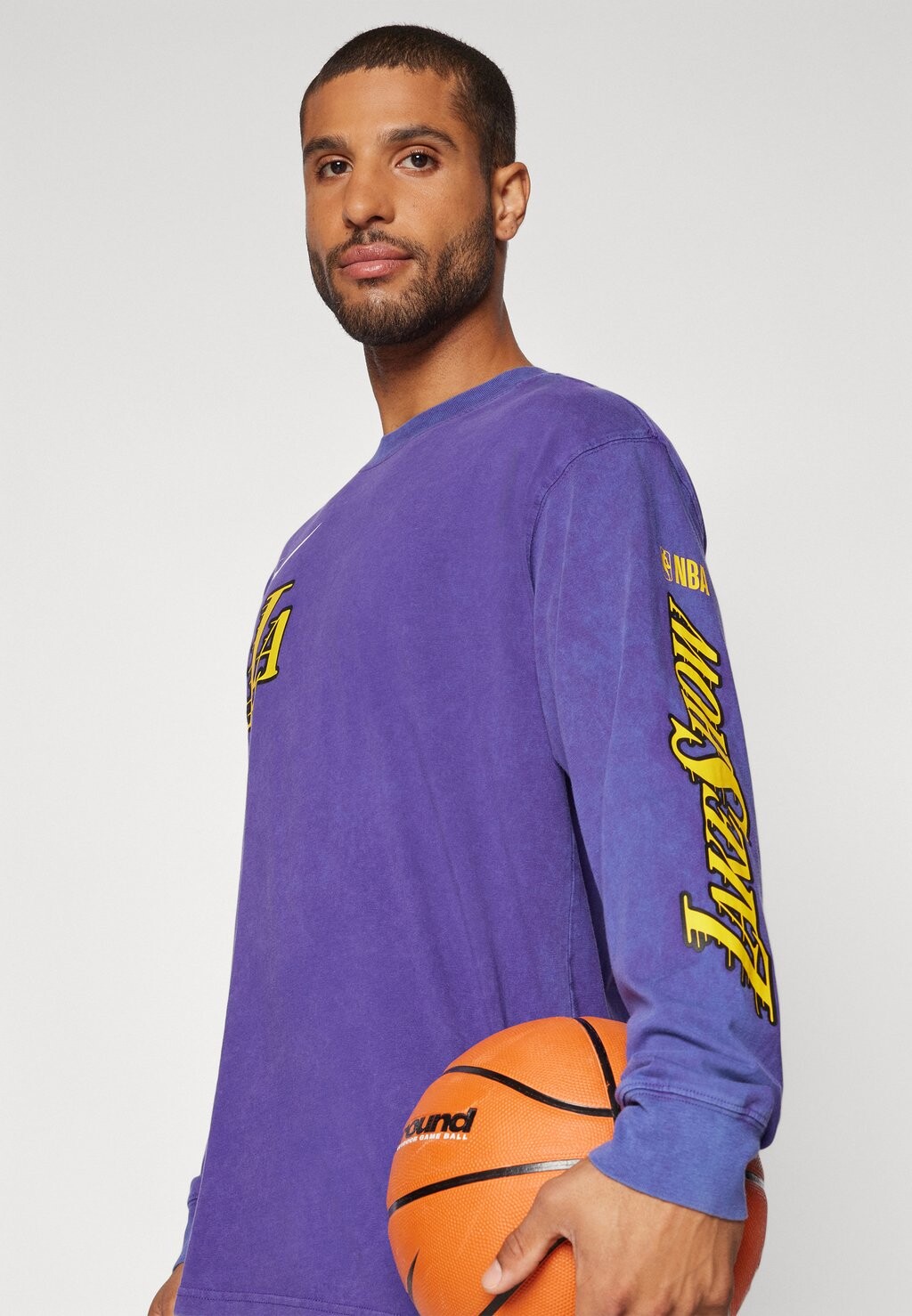 

Топ с длинными рукавами NBA CITY EDITION LOS ANGELES LAKERS LONG SLEEVE TEE Nike Performance, фиолетовый