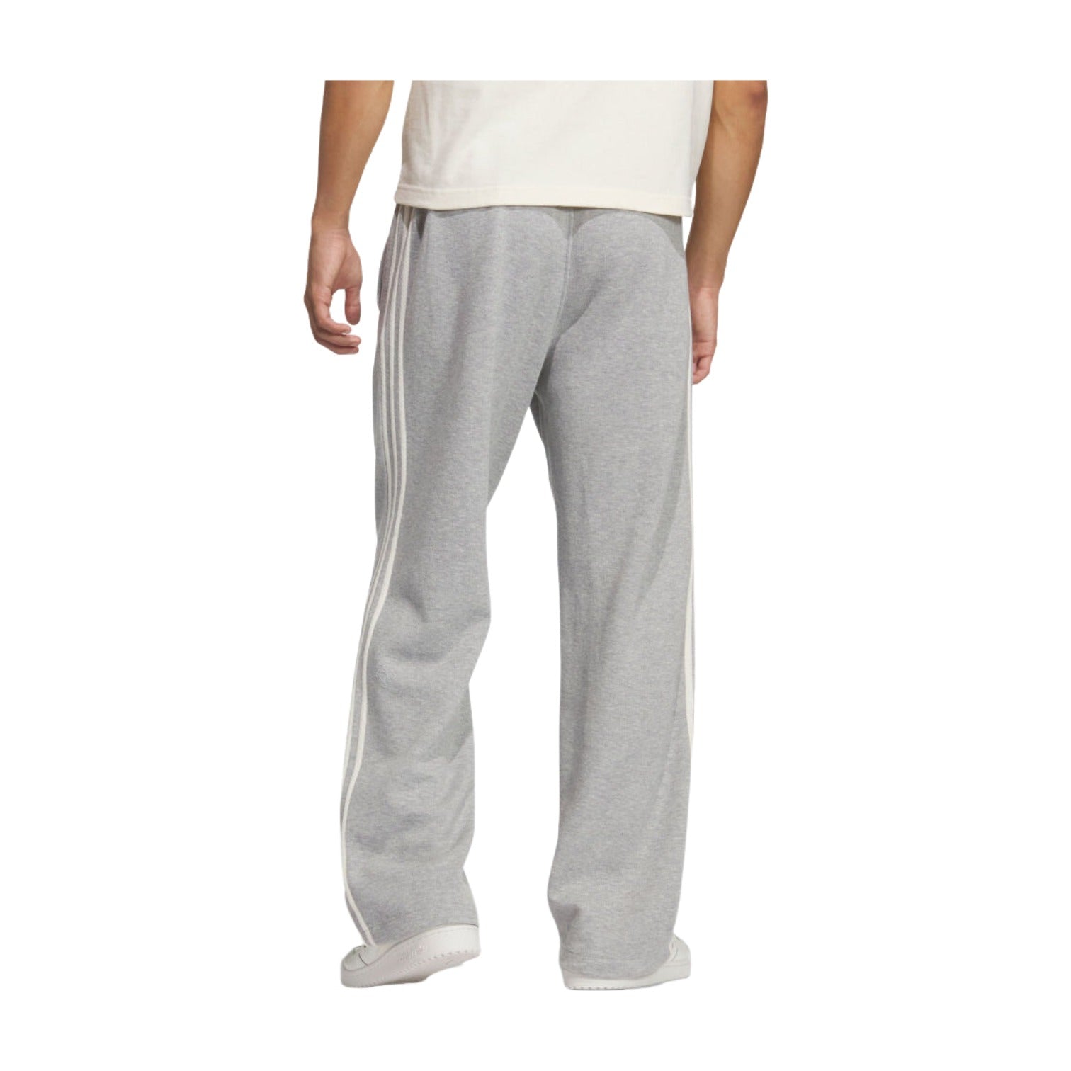 Брюки Adidas LNY 'Medium Grey Heather' — фото 3