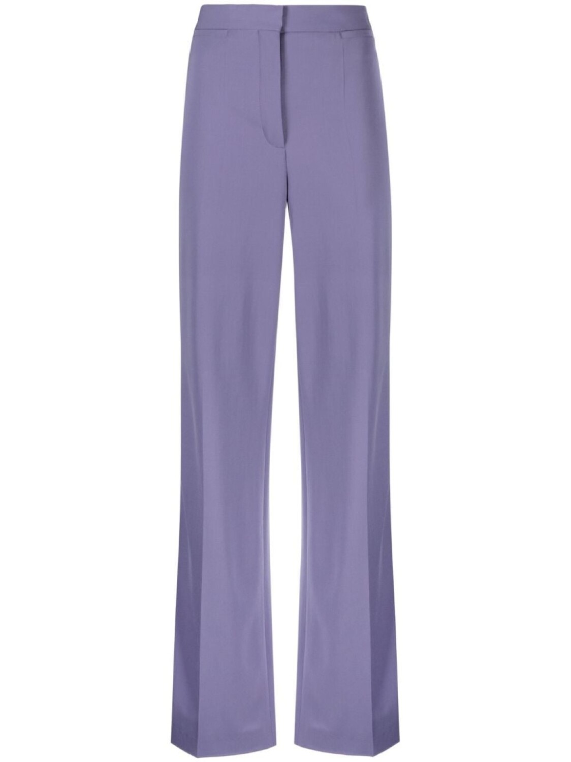 

Stella McCartney широкие брюки с завышенной талией, фиолетовый