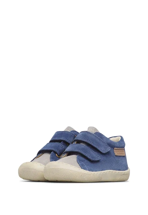 Ботиночки Barefoot amur baby shoes Naturino, серо-голубой — фото 2