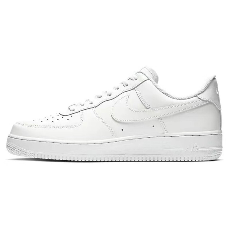 

Кроссовки для скейтбординга Air Force 1 женские, низкие, белый/синий Nike
