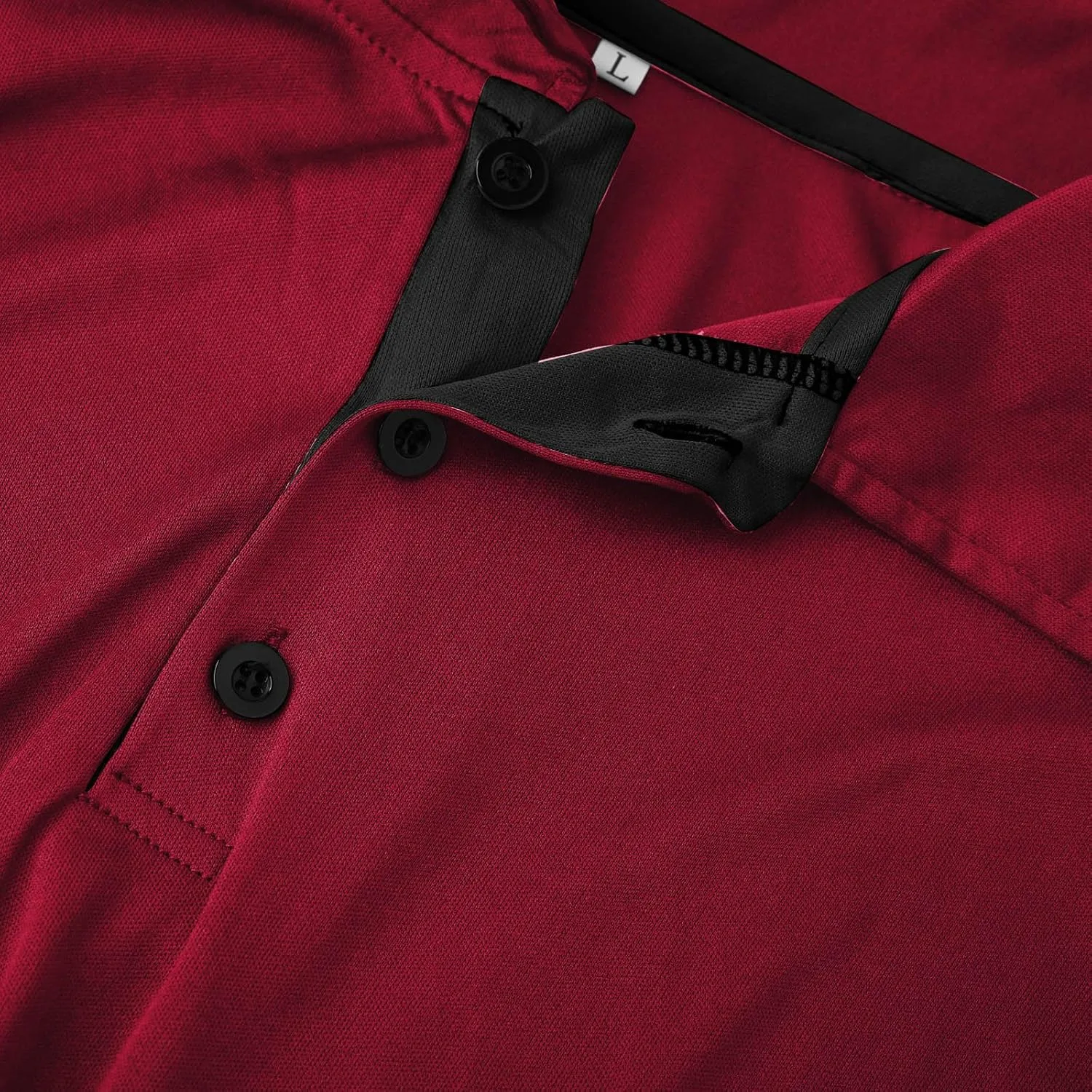 Мужская футболка для гольфа Slim Fit с коротким рукавом — фото 3