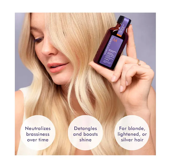 Средство для нейтрализации цвета волос Purple Moroccanoil, 25 ml — фото 4