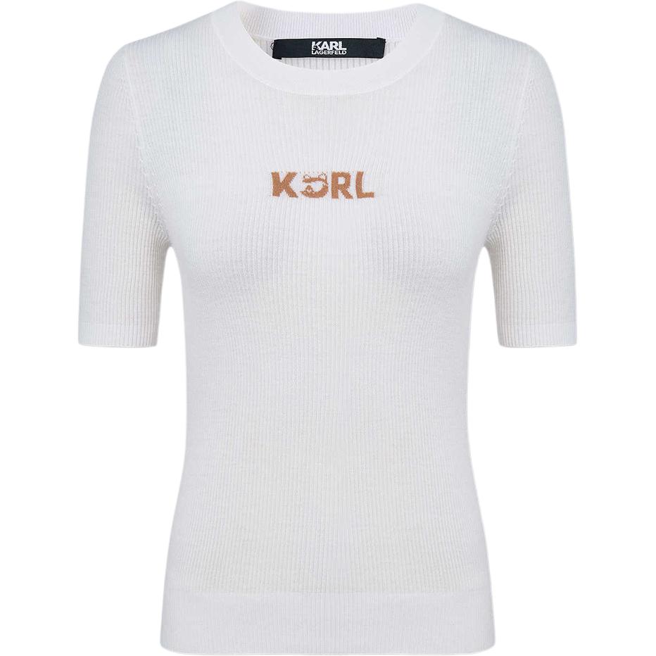 

Футболка KARL LAGERFELD Regular женская KARL LAGERFELD / Karl Lagerfeld Jeans, экрю, Белый, Футболка KARL LAGERFELD Regular женская KARL LAGERFELD / Karl Lagerfeld Jeans, экрю