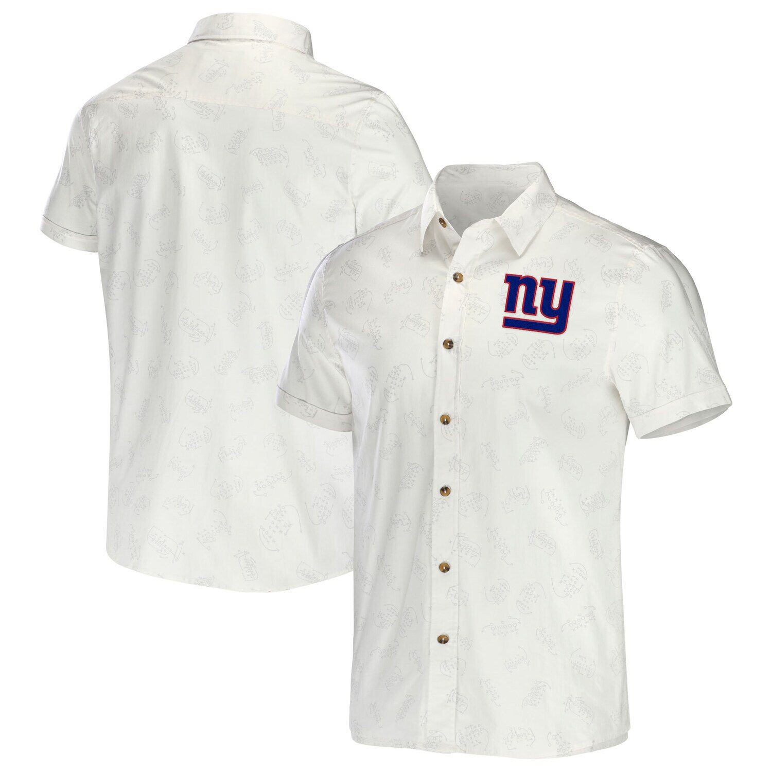 

Мужская белая футболка на пуговицах из коллекции NFL x Darius Rucker от Fanatics New York Giants, Белый, Мужская белая футболка на пуговицах из коллекции NFL x Darius Rucker от Fanatics New York Giants