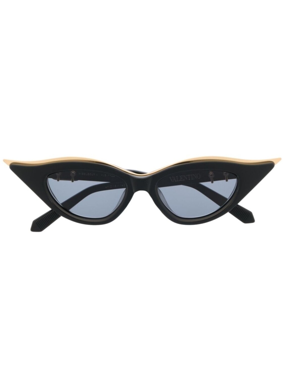 

Valentino Eyewear солнцезащитные очки в оправе 'кошачий глаз', черный