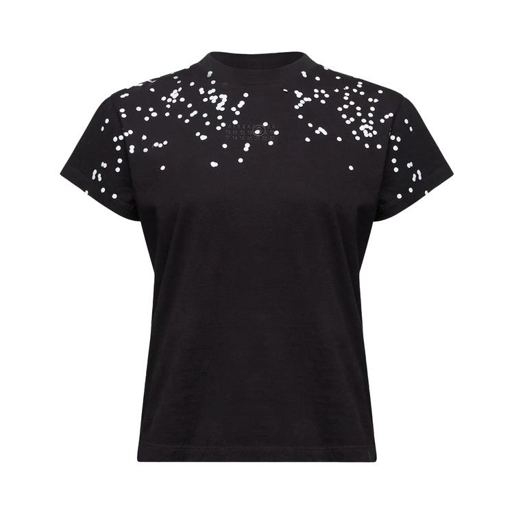 

Футболка MM6 Maison Margiela Crew Neck T-Shirt, Black