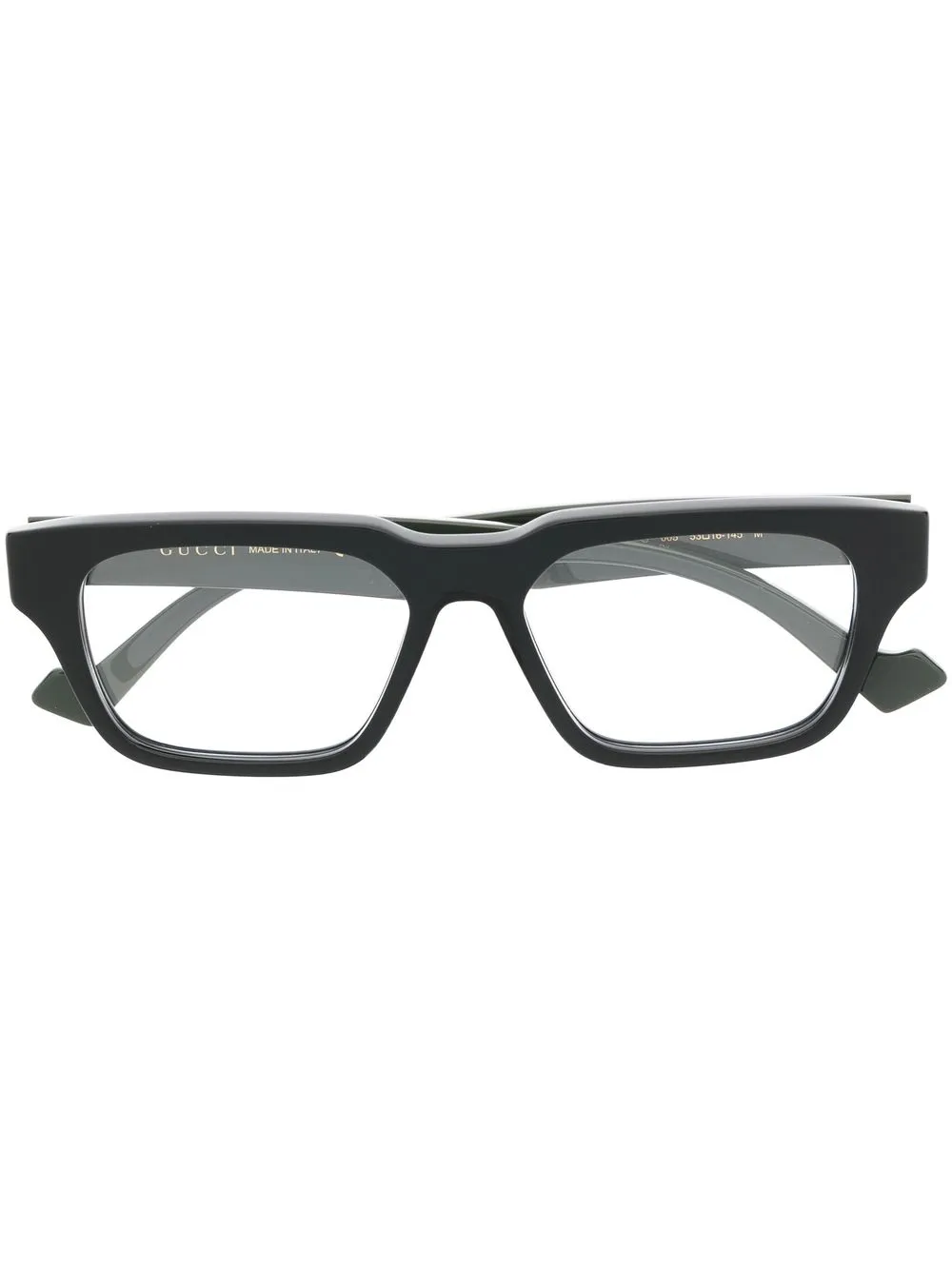 

Очки в стиле колор-блок Gucci Eyewear, черный
