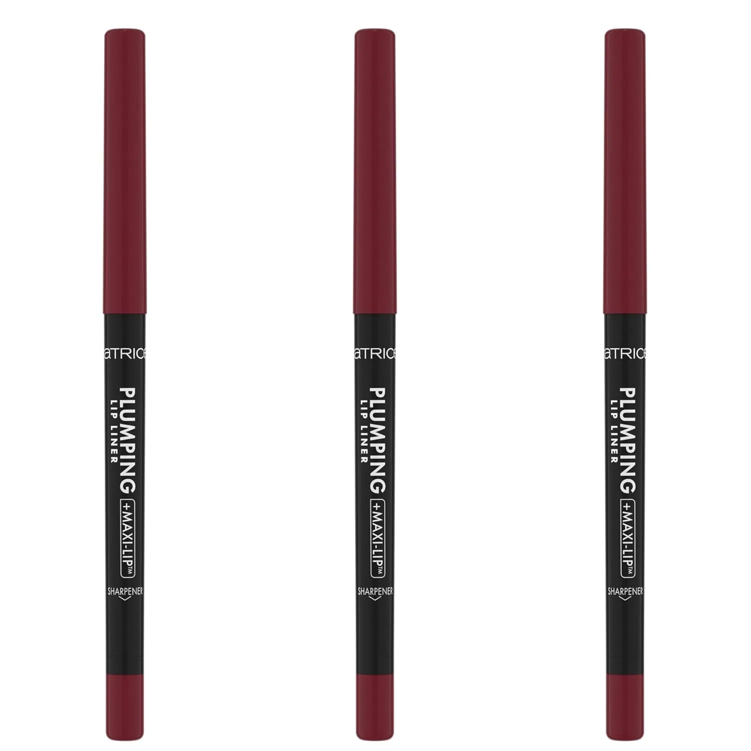 Набор карандашей для губ «Plumping Lip Liner 180 Cherry Lady» от Catrice, 3 шт. Catrice, 180 Cherry Lady