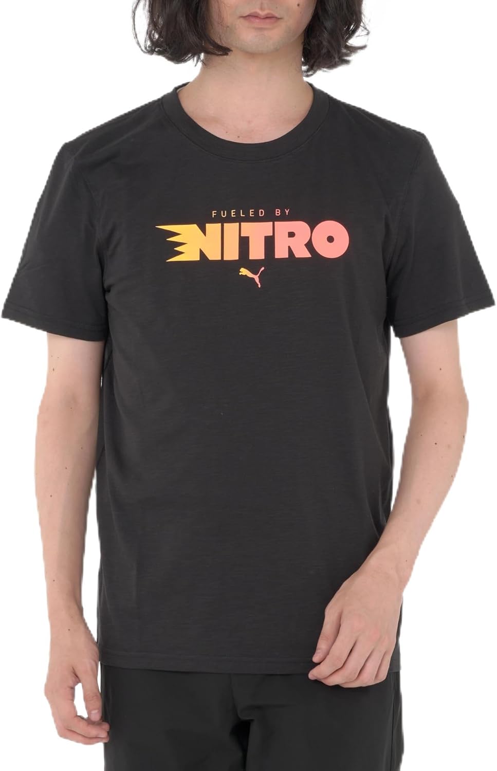 

Мужская футболка PUMA Graphic Run Nitro 52639202 XS, черный