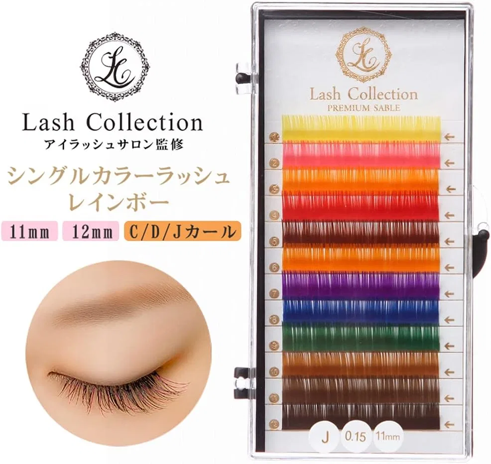 Ресницы Lash Collection Color Rush J Curl 11мм Lc Lash Collection — фото 2