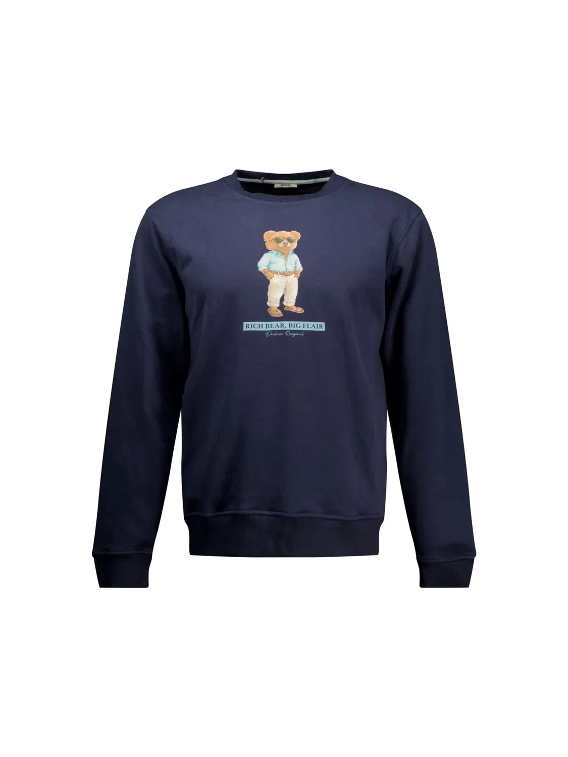 Deeluxee толстовка SLEEKBEAR, сине-фиолетовый
