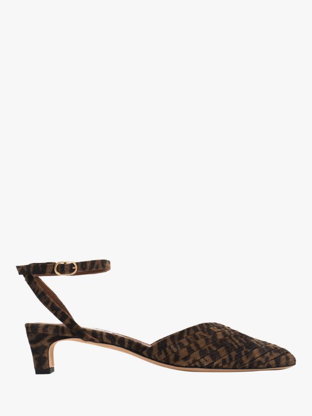 Givia 40 Jaguar Suede туфли-лодочки Anonymous Copenhagen, Brown/Multi
