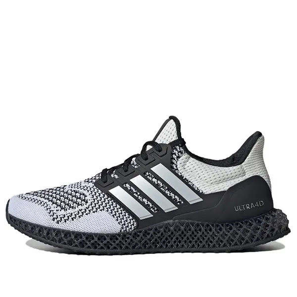 

Кроссовки ultra 4d 'white black' Adidas, белый