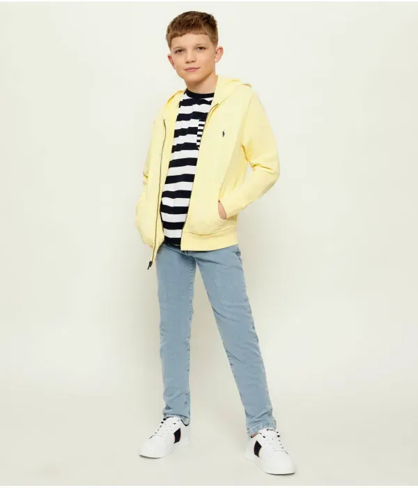 Толстовка regular fit Polo Ralph Lauren, желтый — фото 2