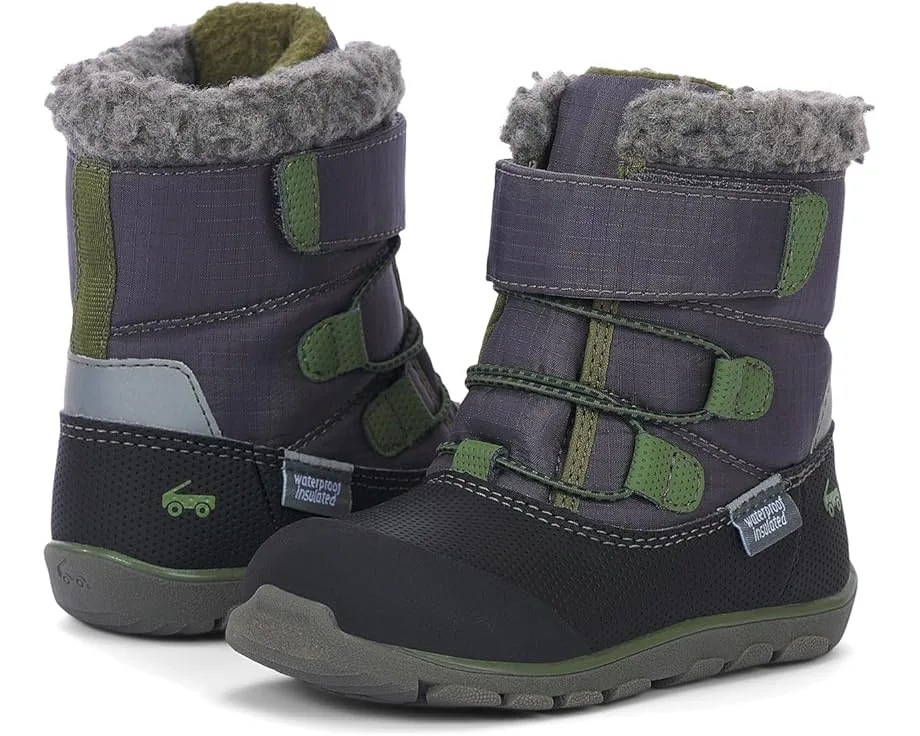 Ботинки See Kai Run Gilman WP/IN (Toddler/Little Kid/Big Kid), Dark Gray