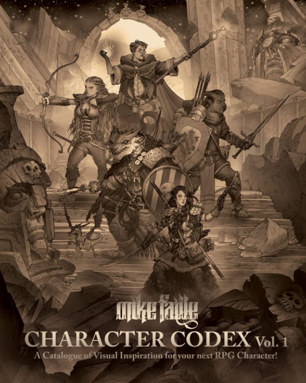 

Character Codex Vol. 1: A Catalogue of Visual Inspiration for your next RPG Character! (Independently published)