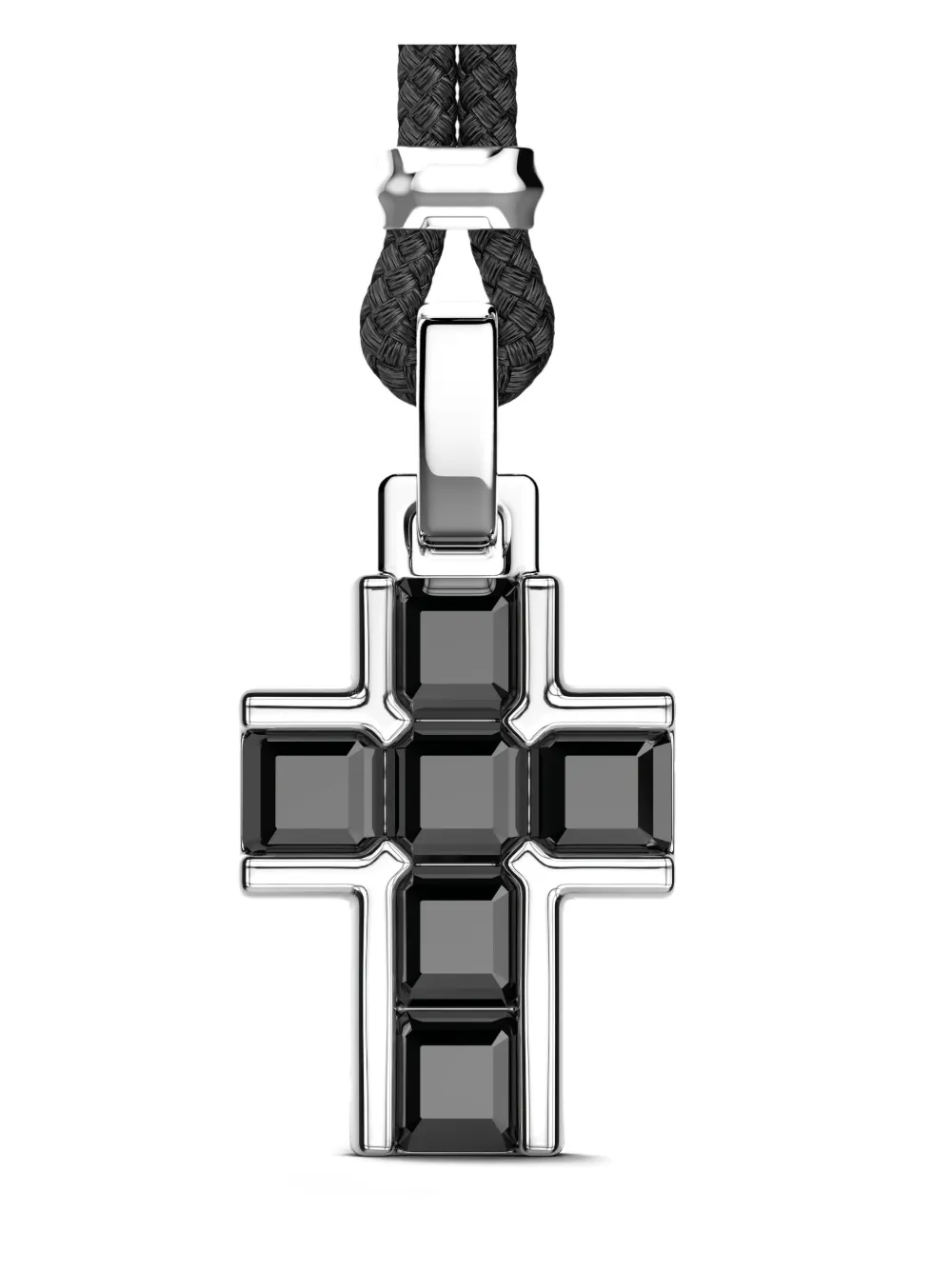 

Серебряное колье Cross с подвеской Zancan