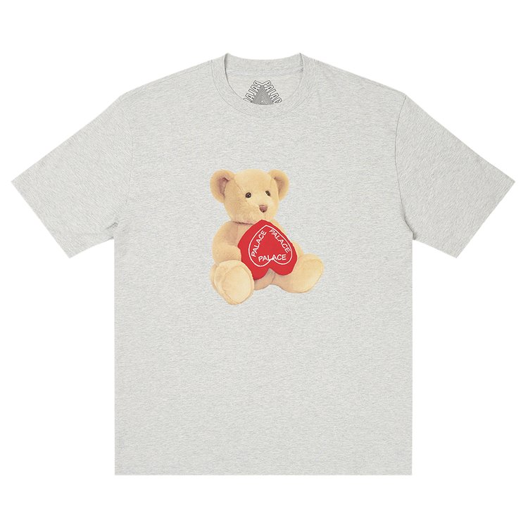 

Футболка Palace Teddy T-Shirt, цвет Grey Marl