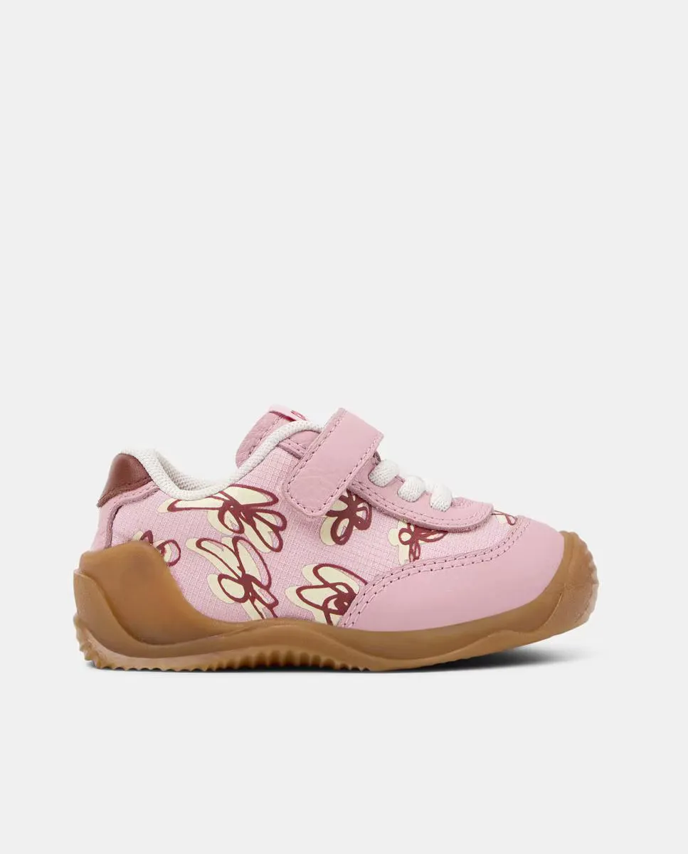 

Кроссовки на шнуровке Girl's Dadda Camper, цвет Rosa