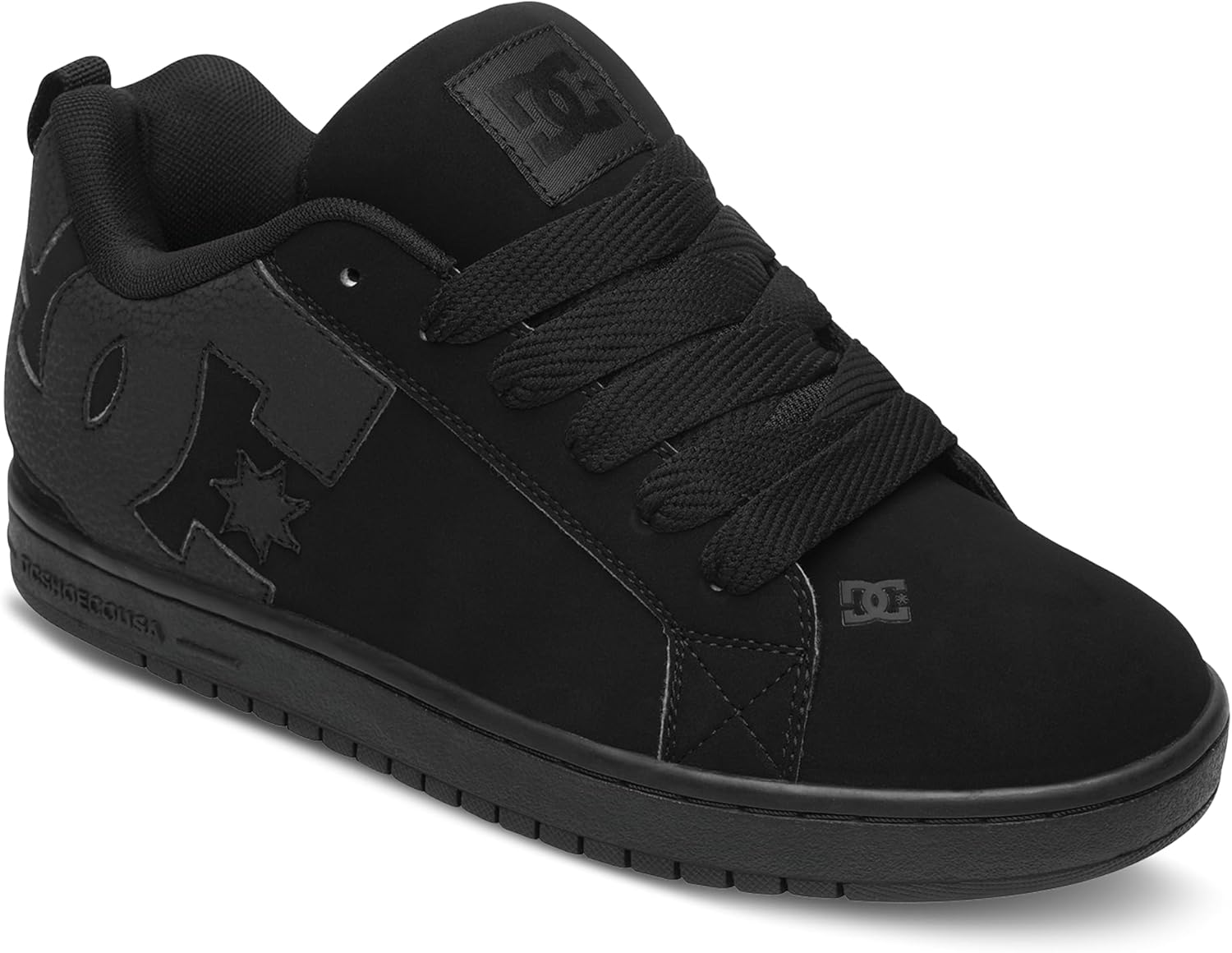 

Мужские кеды DC Men's Court Graffik Low Top для скейтбординга Dc Shoes, черный