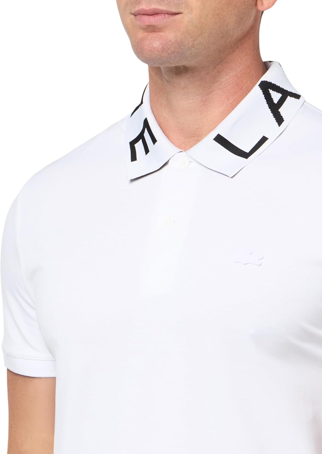 Рубашка-поло Lacoste, мужская, короткий рукав slim fit — фото 3