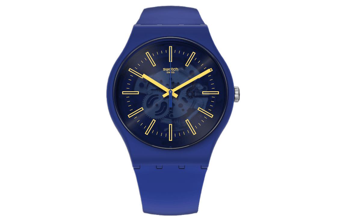 

Унисекс-часы 41 мм синие SO29N101 SWATCH