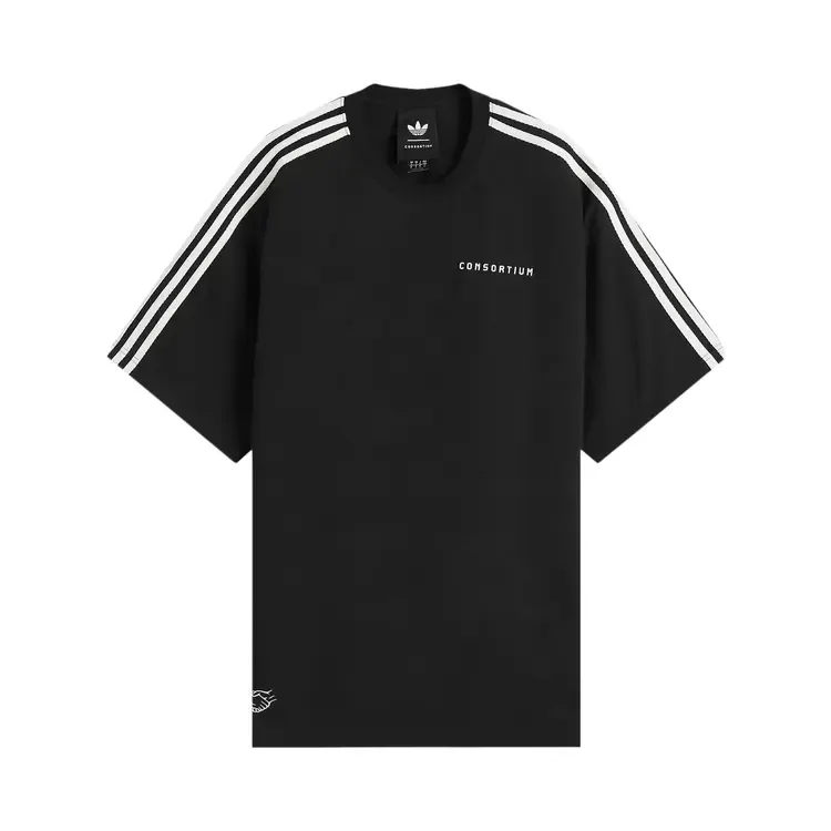 Футболка Adidas x Consortium, цвет «черный»
