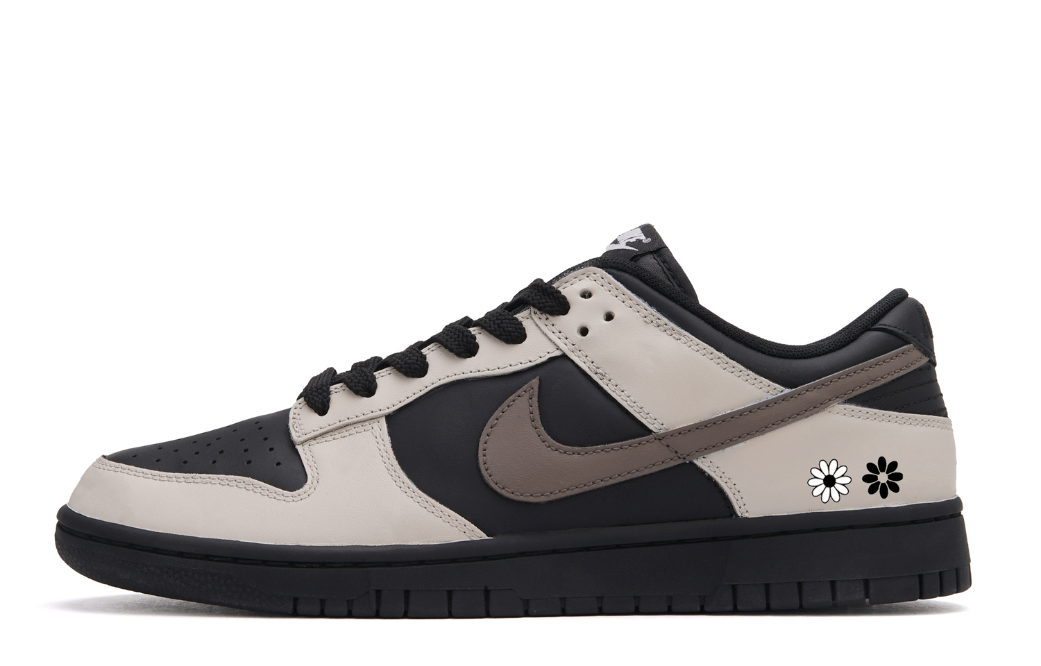 

Кроссовки skateboard dunk beige khaki cc устойчивые к истиранию low top мужские black Nike, бежевый/коричневый/черный