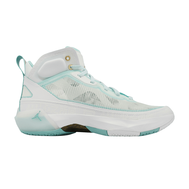 

Кроссовки Guo Ailun x Air Jordan 37 PF 'White Island Green', белый