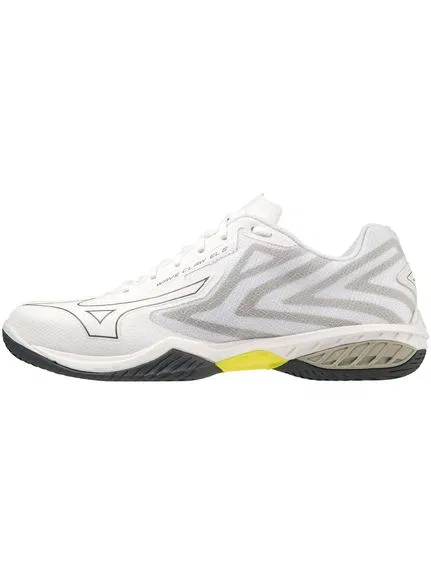 Кроссовки для бадминтона «Wave Claw EL 2» от Mizuno, White X Navy — фото 2