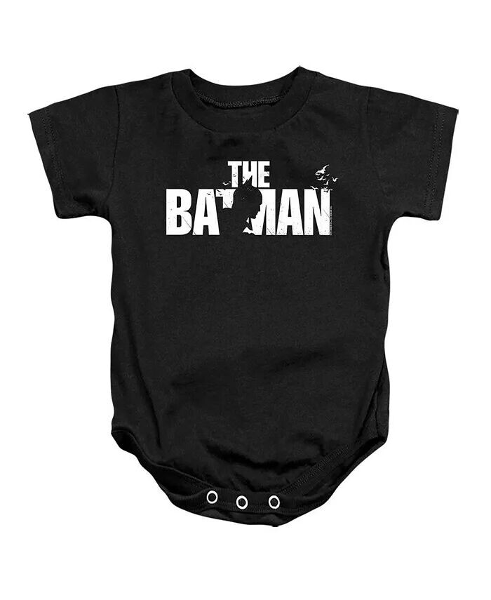

Комбинезон The Baby Silhouette Title для маленьких девочек Batman, черный