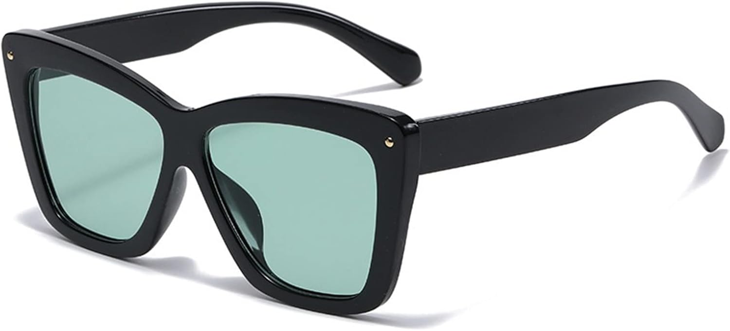 

Солнцезащитные очки XINXIN в большой оправе «кошачий глаз» для женщин в уличном стиле, очки для отдыха на природе, как у интернет-знаменитостей (Цвет: F, Размер: Средний), F