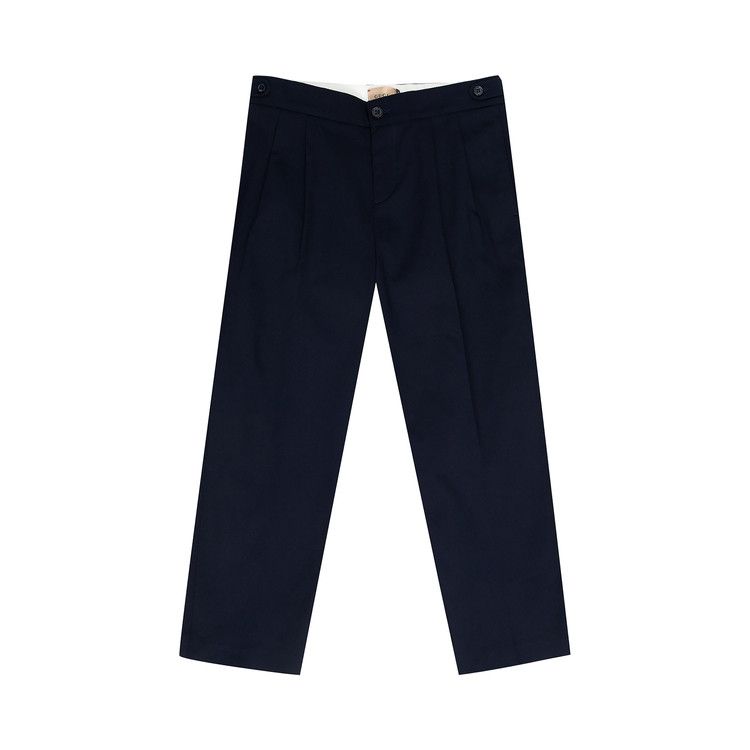 

Брюки Gucci Kids Pleated Trousers, Dark Blue