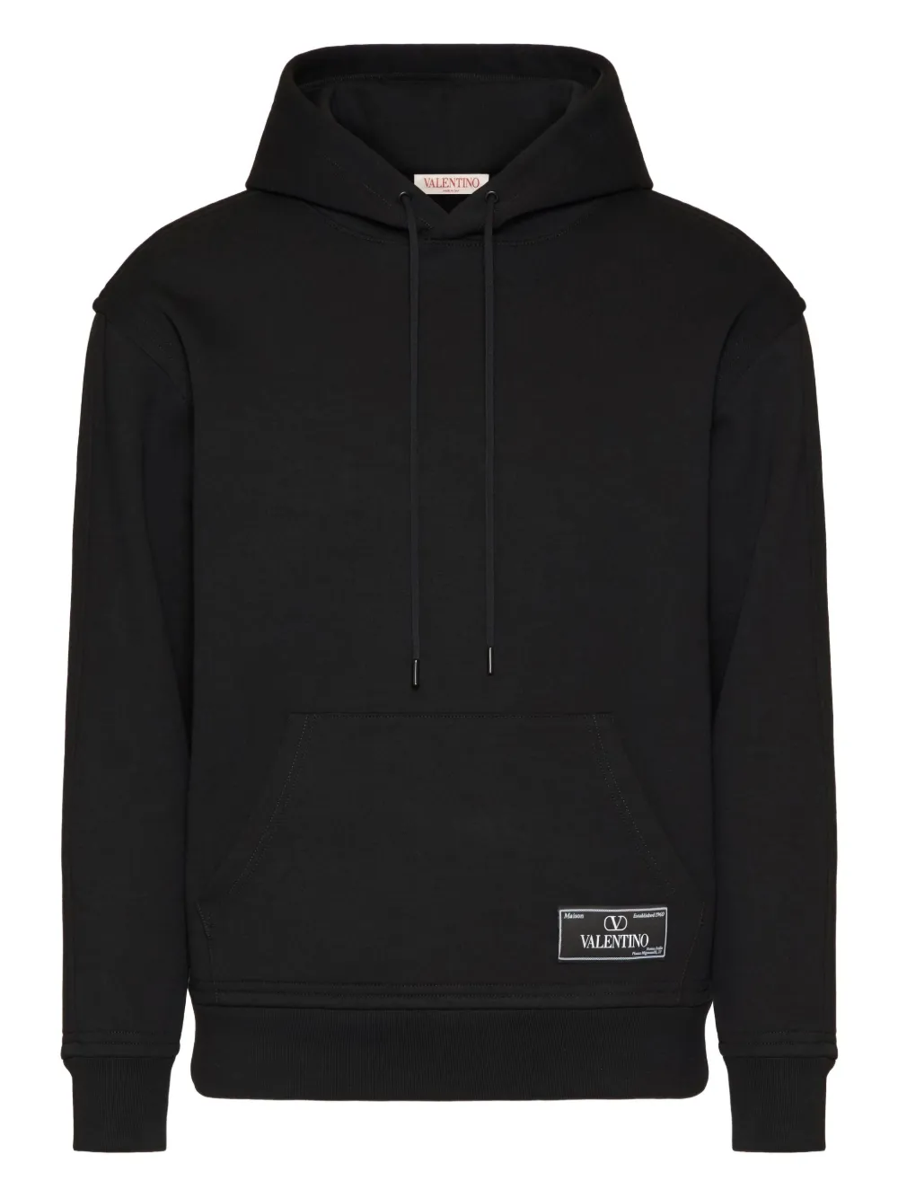

Худи с логотипом VALENTINO GARAVANI, черный
