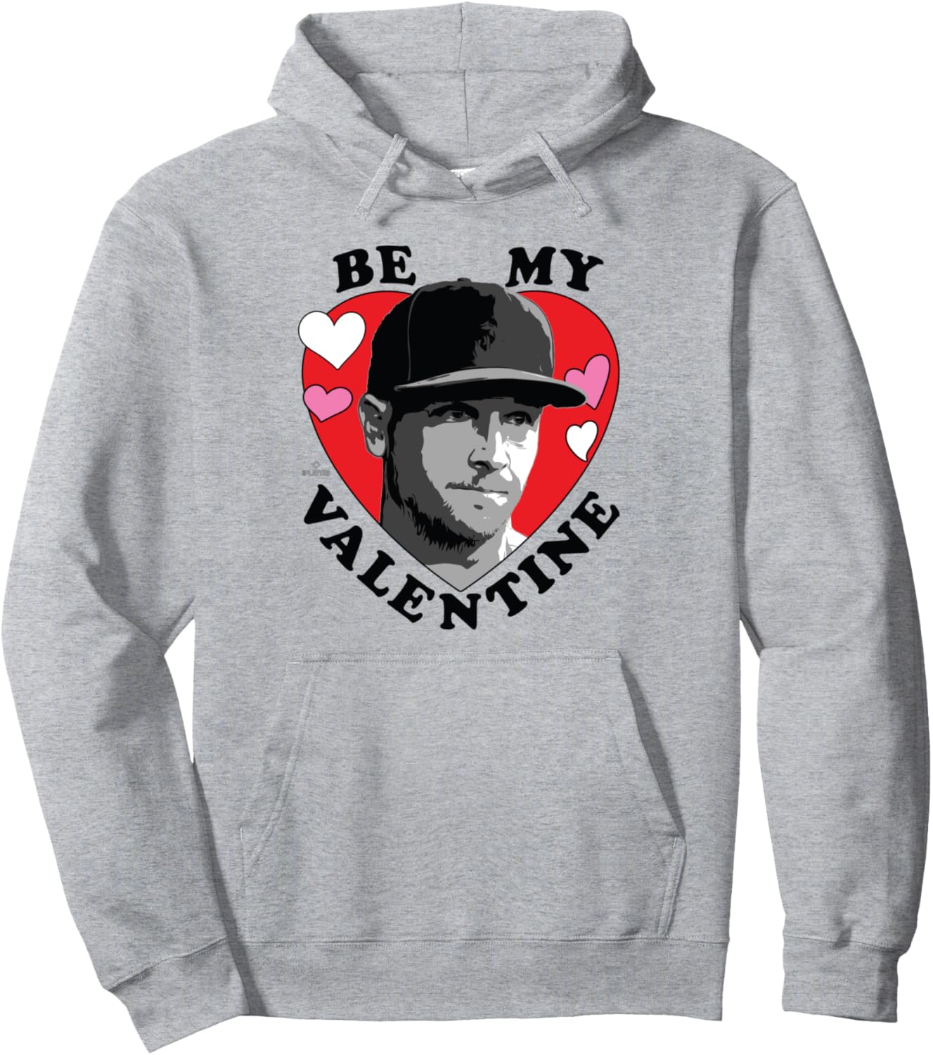 

Худи Alex Bregman Be My Valentine Houston MLBPA Baseball Ryno Sports, серый
