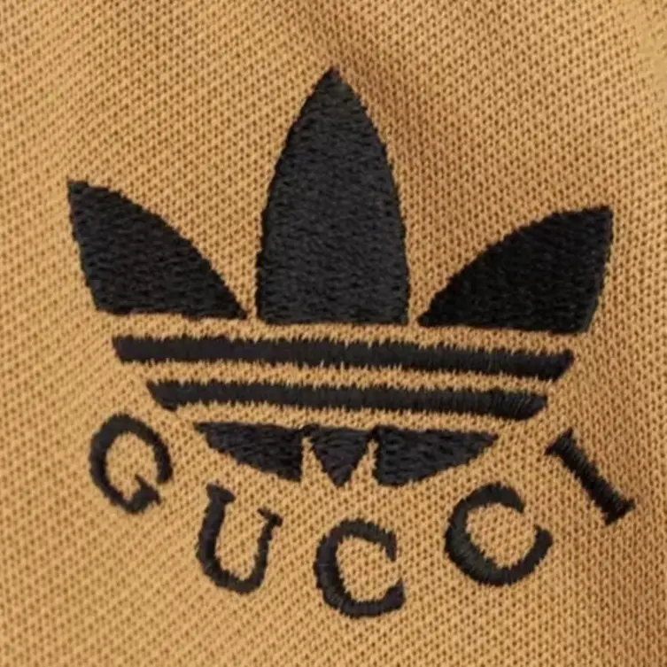 Длинная юбка Adidas X Gucci, коричневый — фото 4