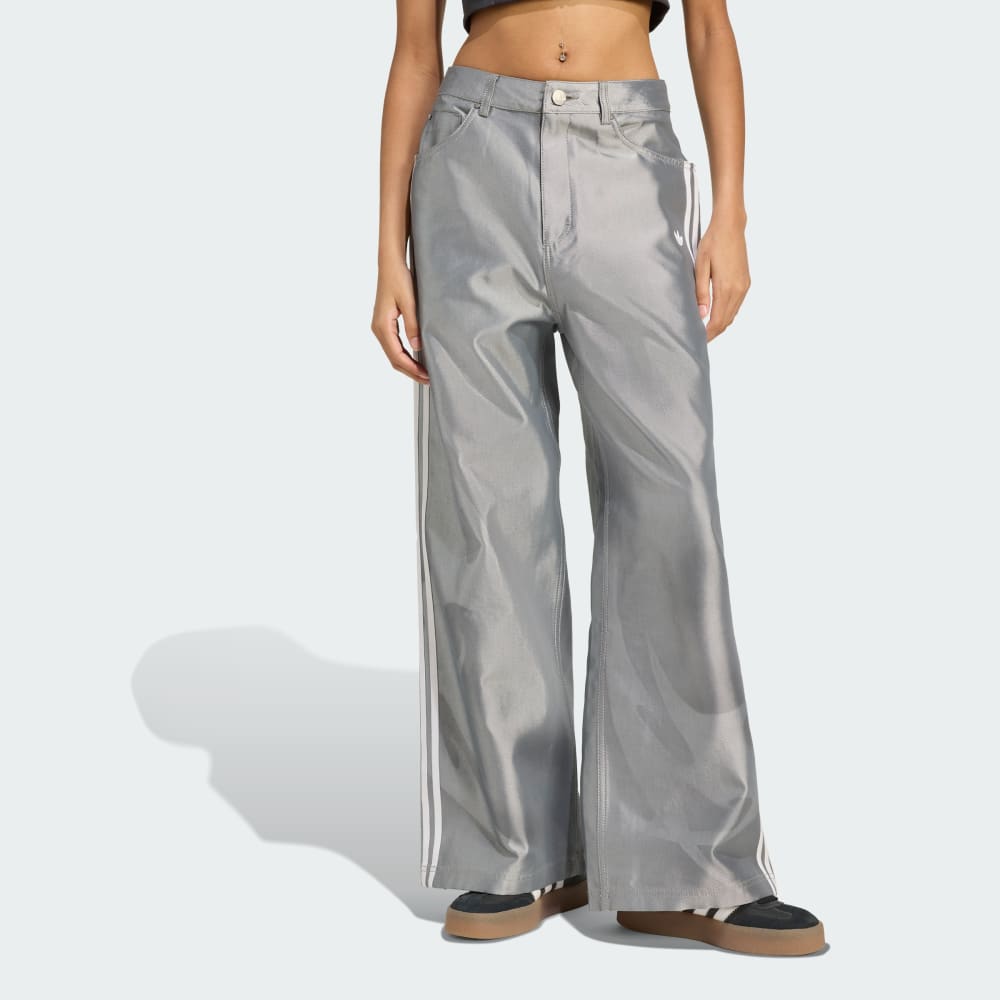 

Спортивные брюки Adidas Adilenium Season 4 Teamgeist Baggy Shine Denim Pants, цвет Light Blue