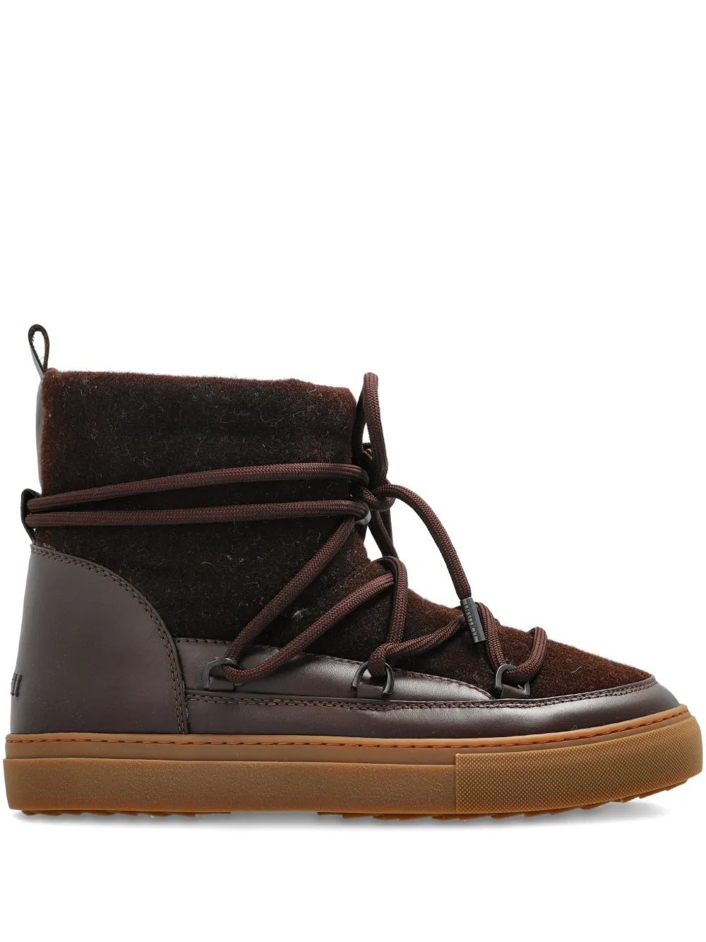 

Ботинки на шнуровке Inuikii, коричневый