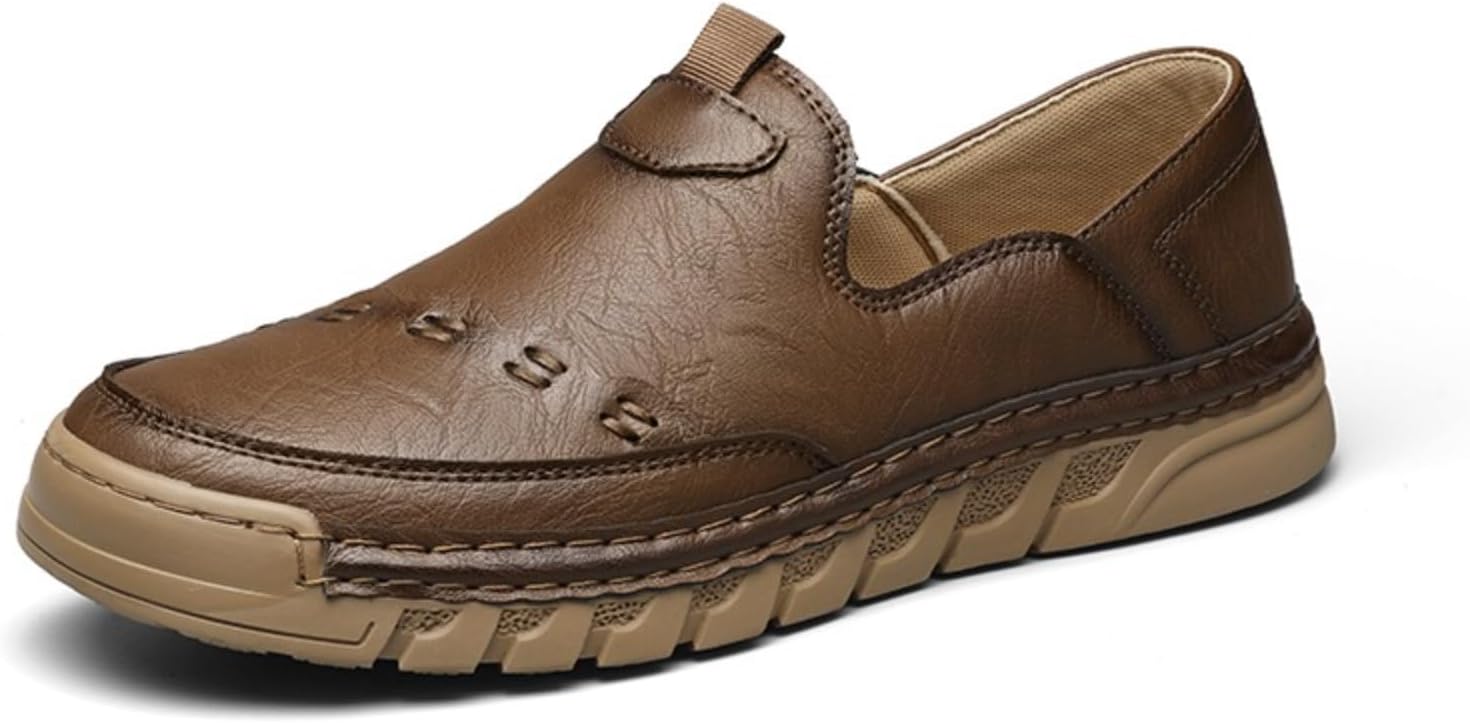 

Мужские ручной работы кожаные кроссовки на шнуровке, повседневные мягкие кеды с комфортной подошвой Netehadi, хаки