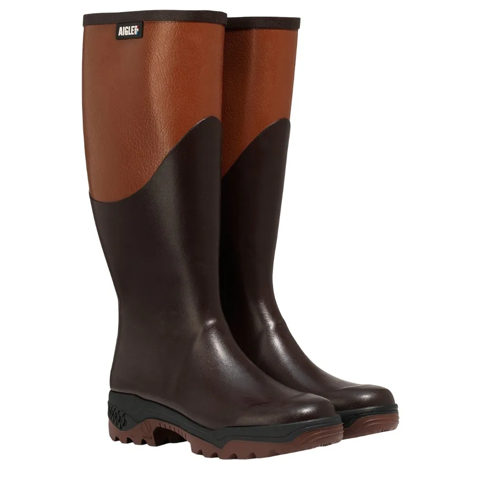 Ботинки Aigle ND571 rain, коричневый