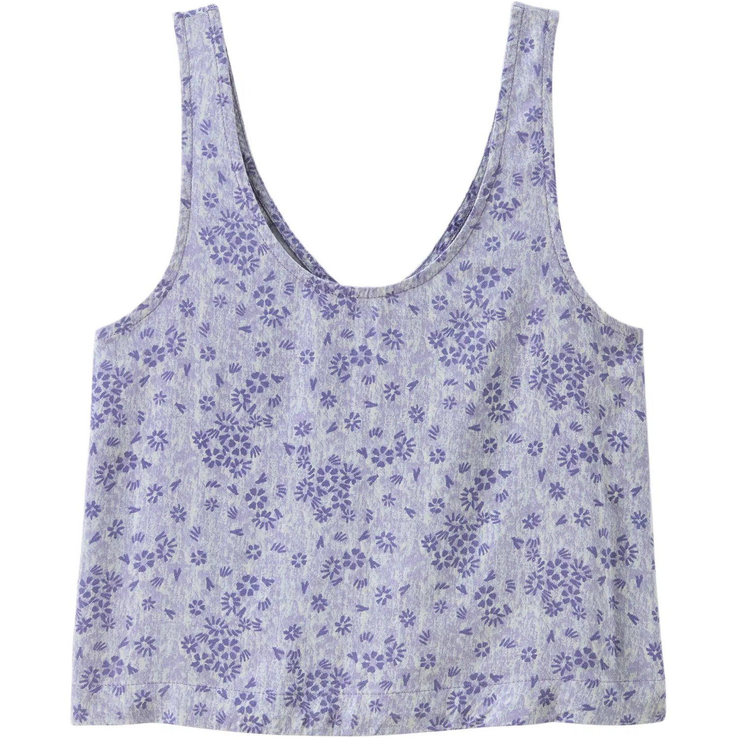 Топ женский с круглым вырезом прямого кроя Patagonia, Purple/Solstice Purple