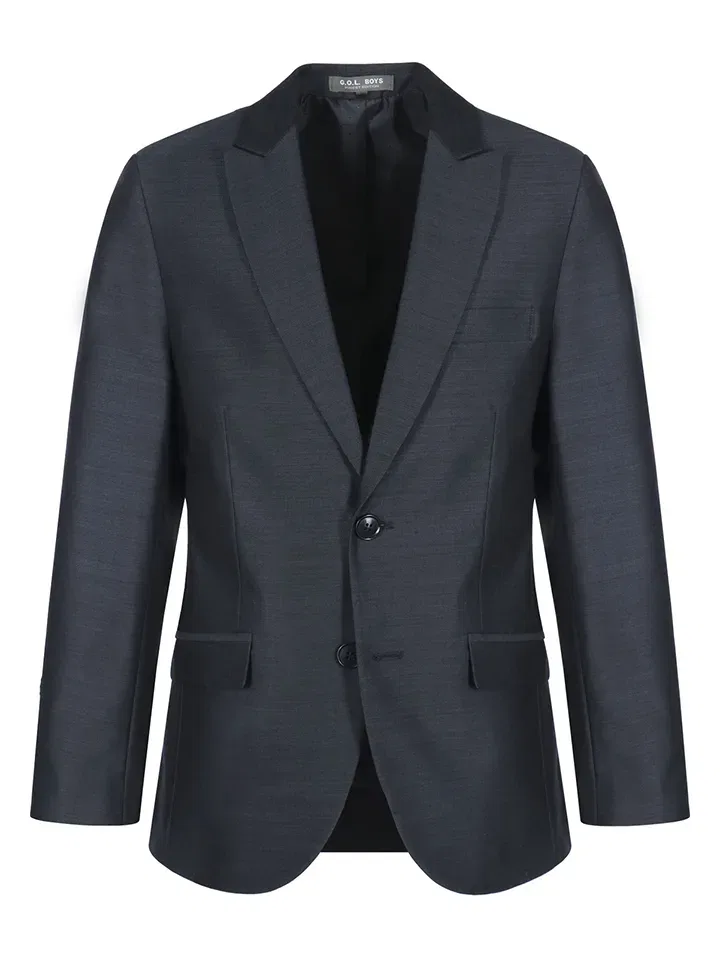 Пиджак slim fit, G.O.L. FINEST COLLECTION, темно-синий