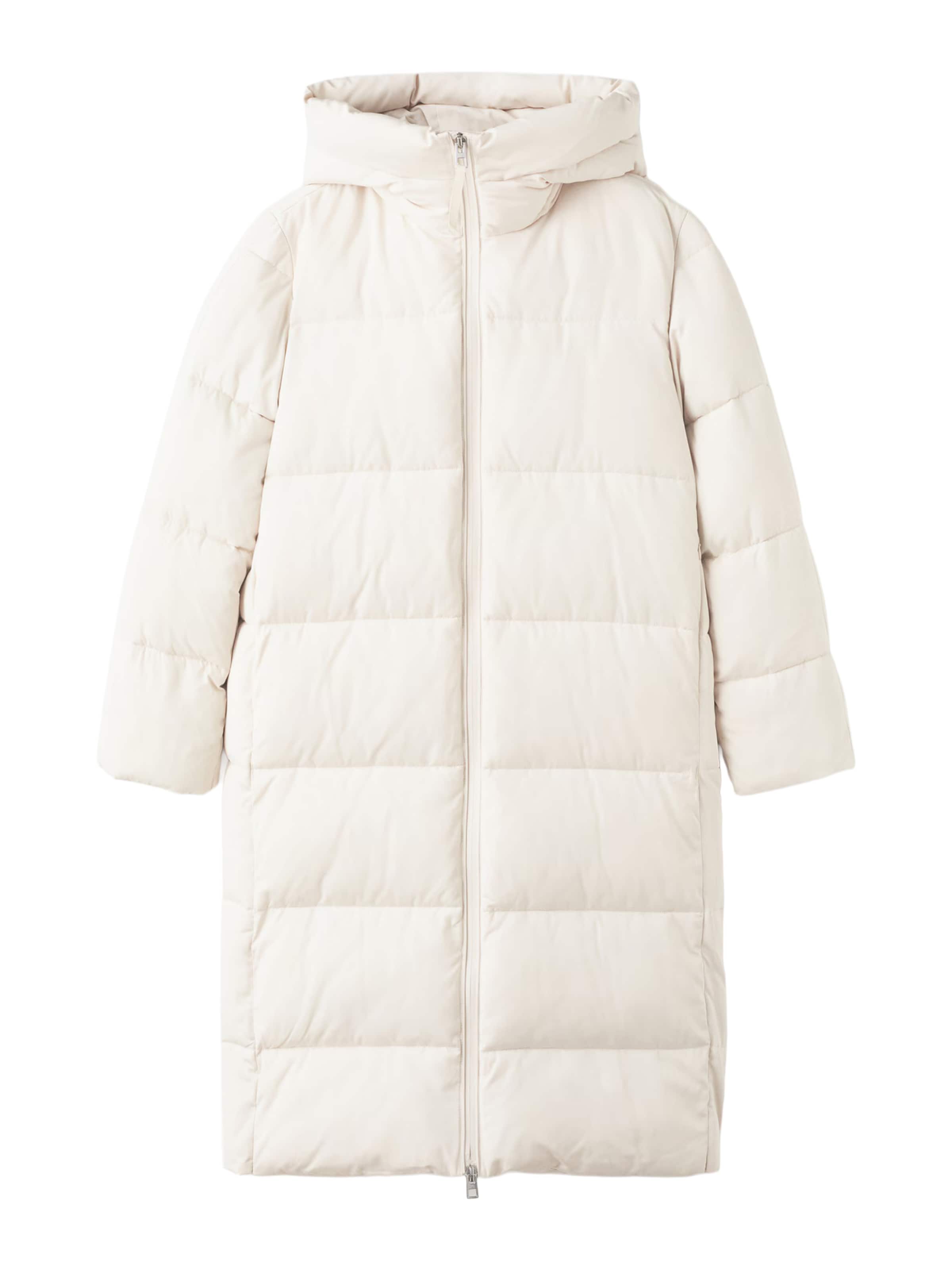 

MANGO Зимнее пальто 'Eskimo' в цвете Off White