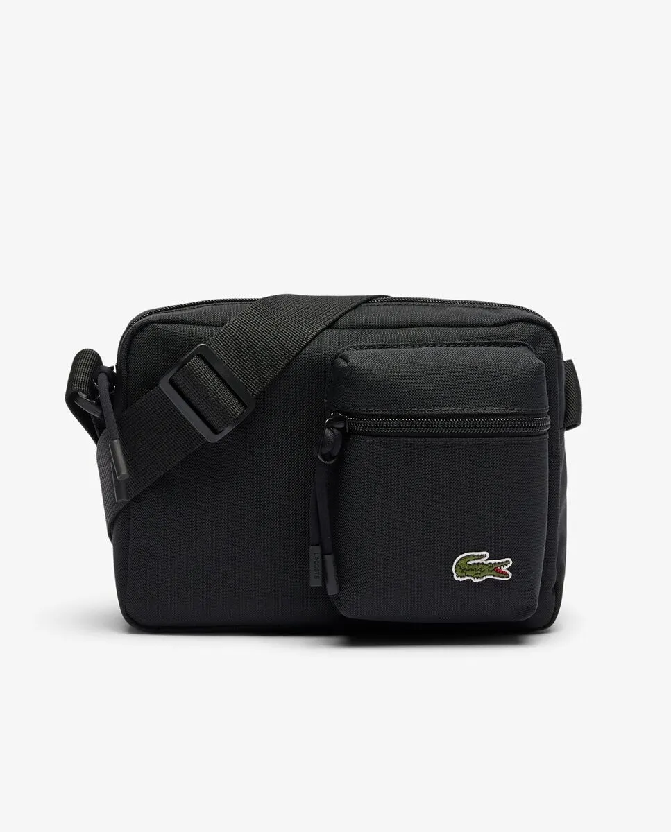

Сумка-репортер Neocroc Unisex с застежкой-молнией Lacoste, черный