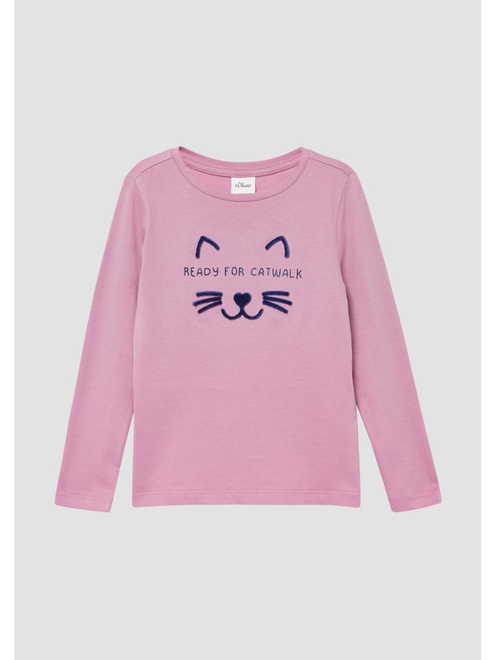 

Футболка s.Oliver, розовый