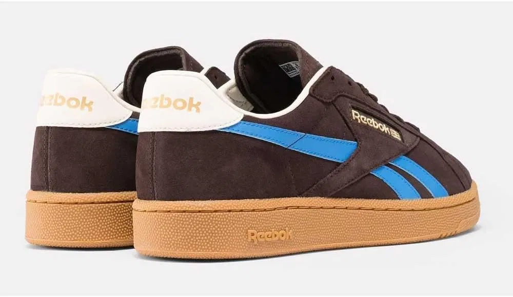 Кроссовки Reebok Unisex Club C Grounds UK, Darkmatter Kinetic Blue Vintage Chalk — фото 4