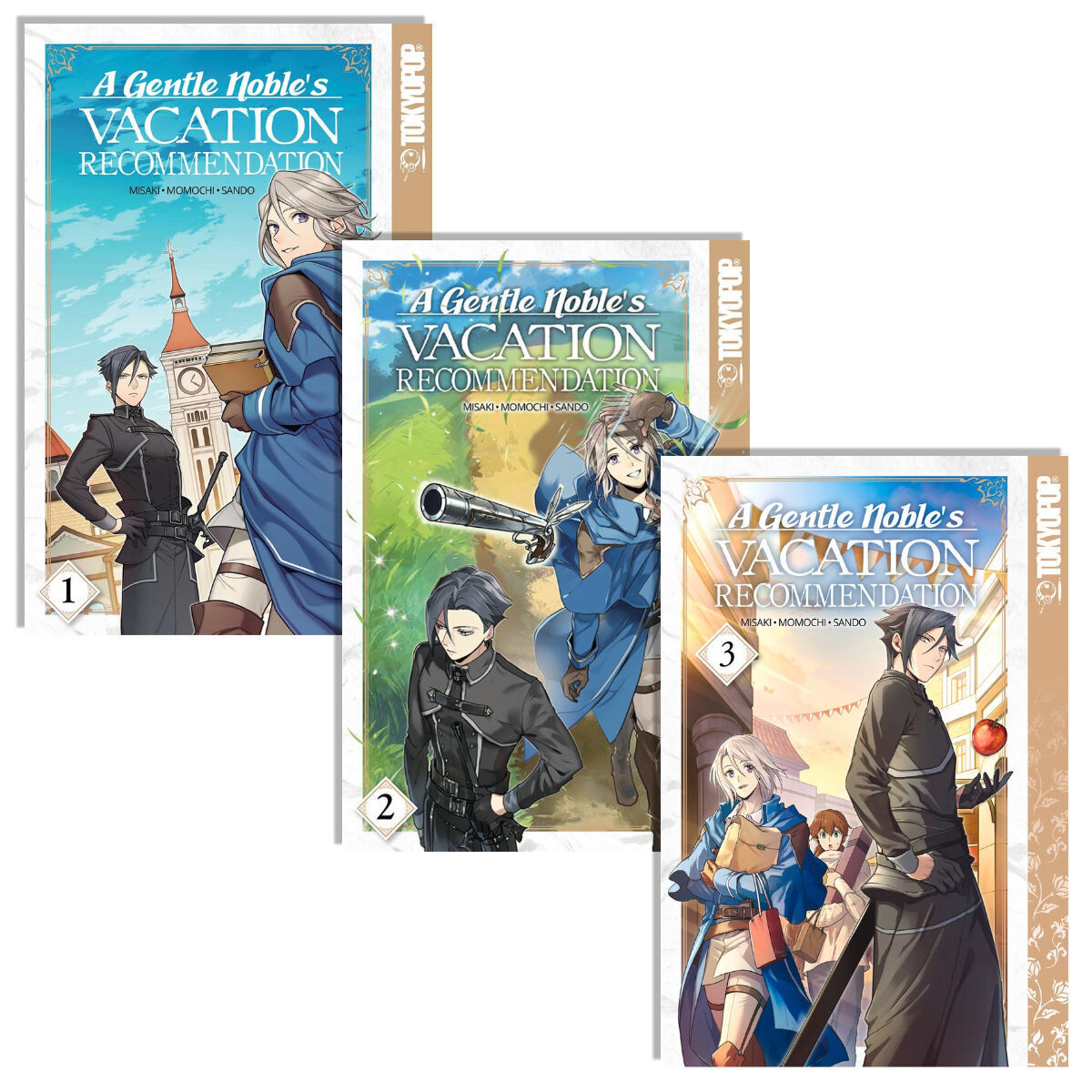 

Манга A Gentle Noble's Vacation Recommendation Manga (1-3) Bundle