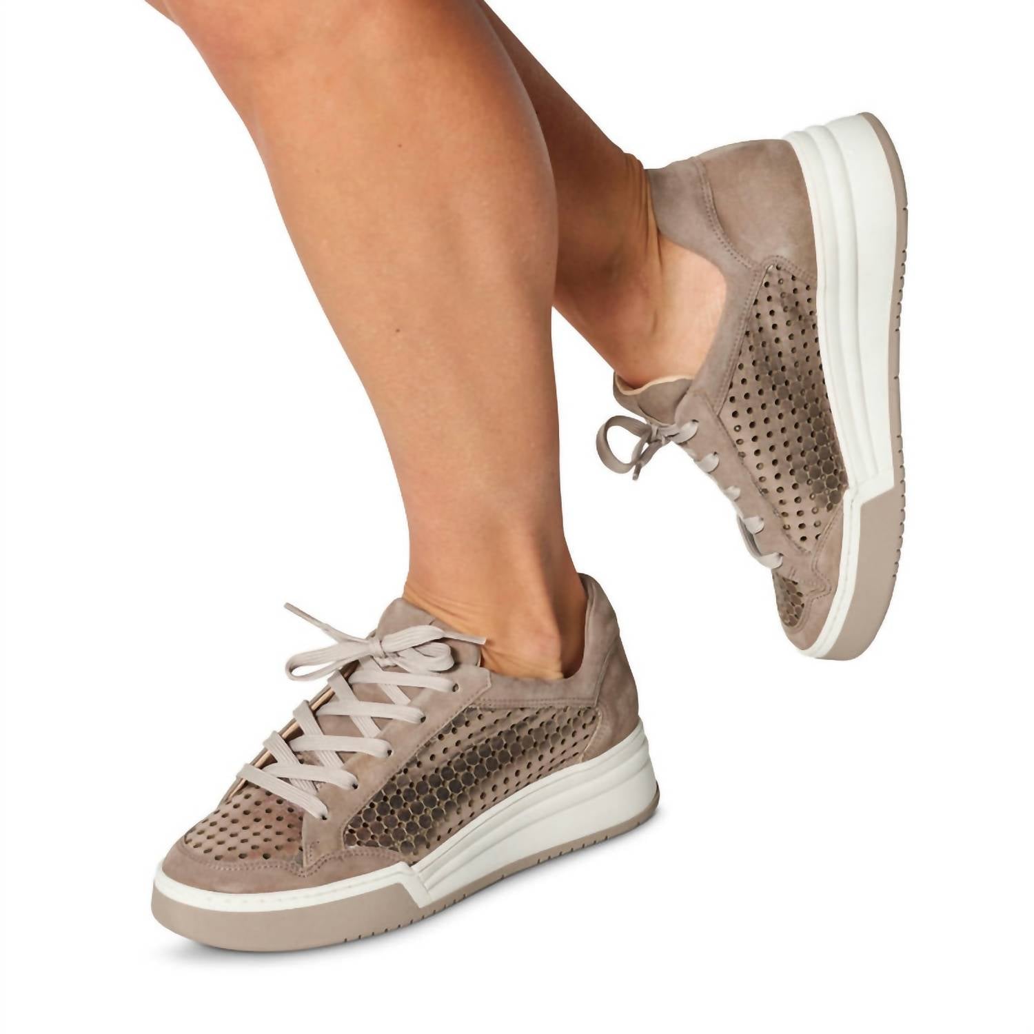 Женские кроссовки Lua в цвете Taupe Softwaves, серо-коричневый
