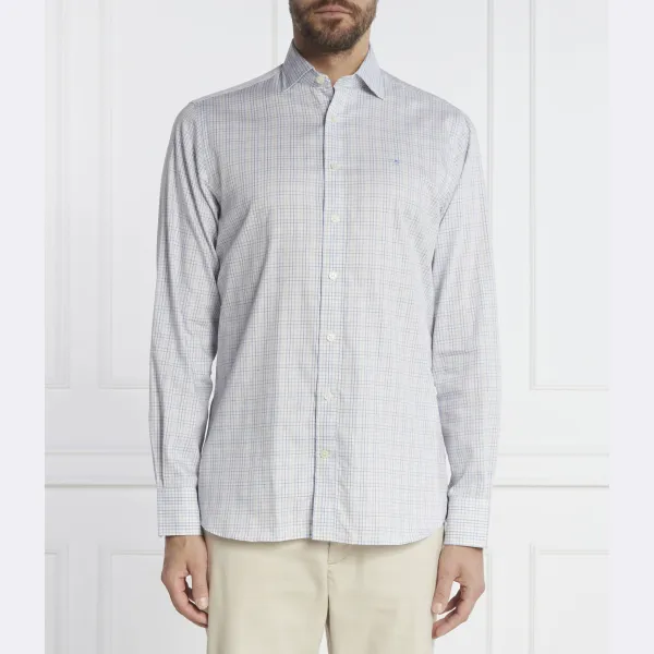 

Рубашка стандартного кроя Hackett London, синий